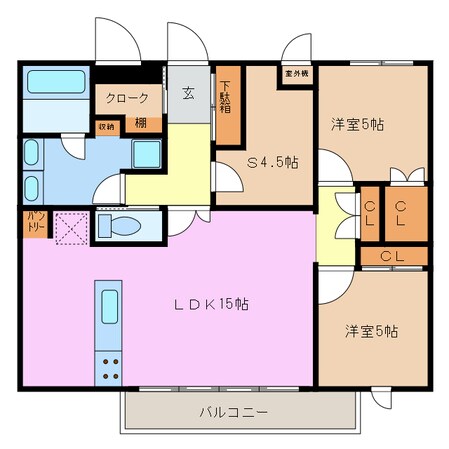 ＭOTHERの物件間取画像